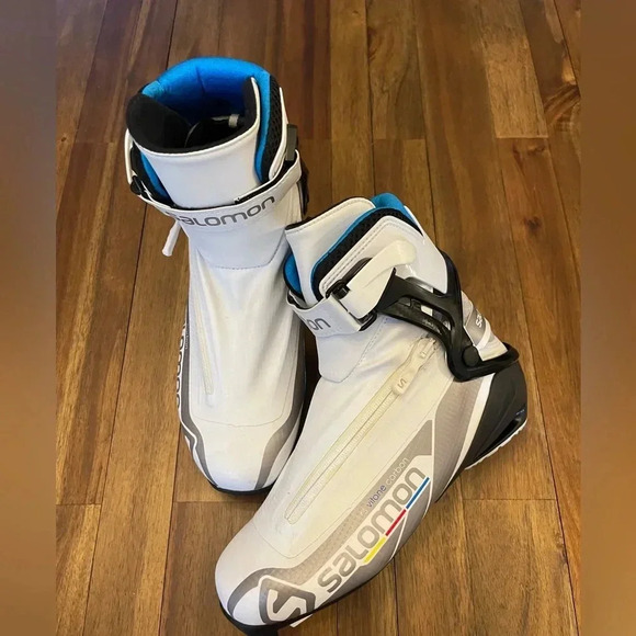 Salomon RS Vitane Carbon skate cross country ski boots - Picture 2 of 9